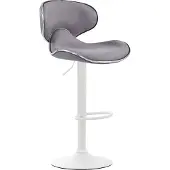 CLP Las Vegas Barkruk - Stof wit/licht grijs
