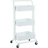 CLP Trolley Mailo: Servicekar | Kleur: wit