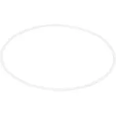 CLP Vloerbescherming Ring 38 cm wit
