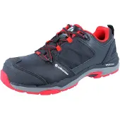 Albatros Veiligheidsschoen ULTRATRAIL BLACK, lage uitvoering, maat 46, zwart/rood, leer
