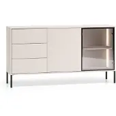 Selsey Barnee – Dressoir 2-deurs, 2 lades, Kasjmier, 160 cm