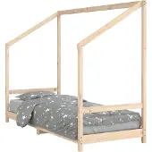 vidaXL Kinderbedframe 80x200 cm massief grenenhout