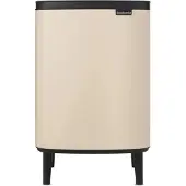 Brabantia Bo Hi Prullenbak - 12 liter - Soft Beige