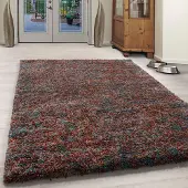 Muratap Rainbow soft shaggy hoogpolig vloerkleed terra- 160x230 cm