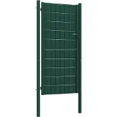 vidaXL Hekpoort PVC en staal 100x164 cm Groen