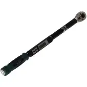 Toptul Momentsleutel 1/2 inch 20-200 Nm, Lengte 550mm, elektronisch