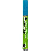 Creativ Company Glas- en porseleinstift glitter semi-dekkend - turquoise