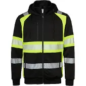 Top Swede : 603 Sweat, Maat XS Zwart/Geel