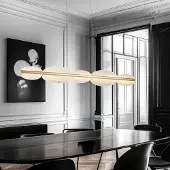 VIOKEF Hanglamp Evana, helder / transparant, Woon-/ Eetkamer, metaal, hanglamp