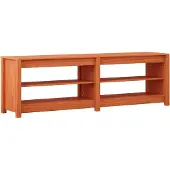 vidaXL Schoenenbank 160 x 36,5 x 50 cm Wasbruin