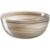 Leonardo Kom Alabastro Beige Black 14 cm (4-delig)