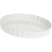 La Porcellana Bianca Arezzo taartvorm - wit 25 cm, Bakblik