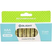 Olight Ostation B pro AAA batterij (potlood) NiMH 950 mAh 1.2 V 12 stuk(s)