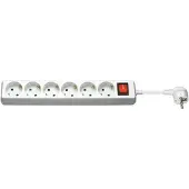 Goobay stopcontacten met schakelaar 1,5 m, wit