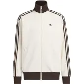 Adidas Gebreid vest 'FB' chocoladebruin / wolwit