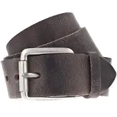 Vanzetti Leren riem Denim Love 45mm Leather Belt W85 Brown bruine