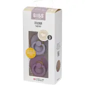 BIBS Anatomic Fopspeen Fossil - Mauve 6-18 Maanden 2 St Speen