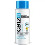 Cb12 - Mondwater Sensitive - Bestrijdt slechte adem gedurende 12 uur bij gevoelige tanden - Alcoholvrij - Lichte mintsmaak - Fles van 250 ml 250 ml Mondspoeling