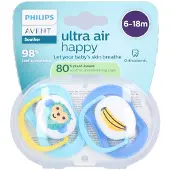 Philips AVENT Fopspeen +6m Air collection boy 2 St Fopspeen