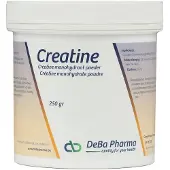 Deba Pharma Creatine Monohydraat Poeder Oplosbaar 250 g Poeder voor bereiding van een orale suspensie