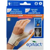 Epitact Immobiliserende Duimspalk Verstuiking - Kwetsuren - Pijnlijke Duim Links Small 1 St Verband(en)