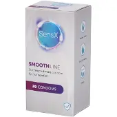 Merkloos SensX Smooth Line Condooms | 20 stuks
