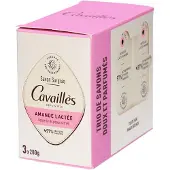 Cavaillès Voedende zeep met melkachtige amandel x3 600 g Zeep
