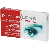 Pharmalens Maandlenzen +8.00 3 St Contactlenzen