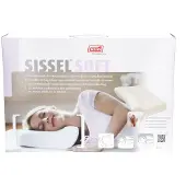 Sissel Soft Hoofdkussen Visco-Elastisch Hoofdkussen + Fluwelen Overtrek Large 1 St Kussen