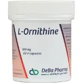 Deba Pharma L-Ornithine Capsules 500Mg 60 St Capsules
