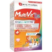 Forte pharma MultiVit' 4G Kids Weerstand 30 St Kauwtabletten