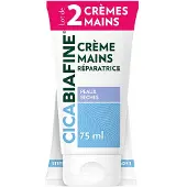 Cicabiafine Intense Repair Handcrème 2x75 ml Crème