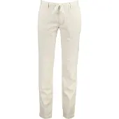 Alberto Broek Jump Stripe Ecru | Beige | Maat W 34 - L 32