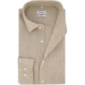 Seidensticker Overhemd 'Smart Linen' beige