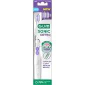 Gum Sonic Ortho Wit - Batterij Tandenborstel