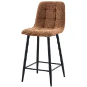 DS4U - Hugo barkruk 65 cm - roestbruin