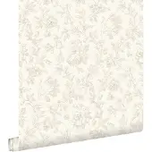 ESTAhome behang elegante bloemen beige - 50 x 900 cm - 132101