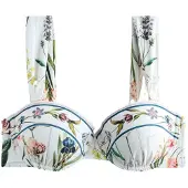 Next Bikini donkergroen / wit
