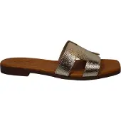 OH MY SANDALS 5810 Slippers | Maat 38 Dames Goud