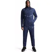 Nike Miler UV Repel Stride Trainingspak Donkerblauw Zilver