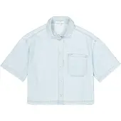 Garcia dames Overhemd, M, Blauw