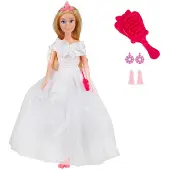 Toi-Toys Bruidspop met accessoires - Speelgoedpop voor kinderen - Bruilofthema