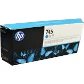 HP Ink Cartridge NO 745 Cyan 300ML