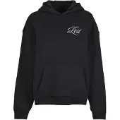 Miss Tee Sweatshirt 'Lost Flowers' lichtblauw / zwart / wit
