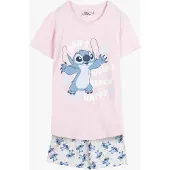 Disney Stitch Korte Mouw Pyjama T-shirt