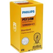 Philips P27/7w lamp PSY24W Silver Vision 12V, 24W