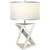 Elstead Lighting LED Tafellamp Aegeus | 1X E27 Max 60W | Polished Nickel