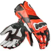 REV'IT! REV’IT! Jerez 4 Neon Rood Zwart Handschoenen Maat M