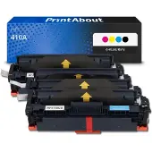 PrintAbout Toner 410A (CF410A) Zwart geschikt voor HP