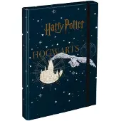 Kalenderwinkel.nl Baagl Schoolmap A4 Harry Potter Hogwarts Logo